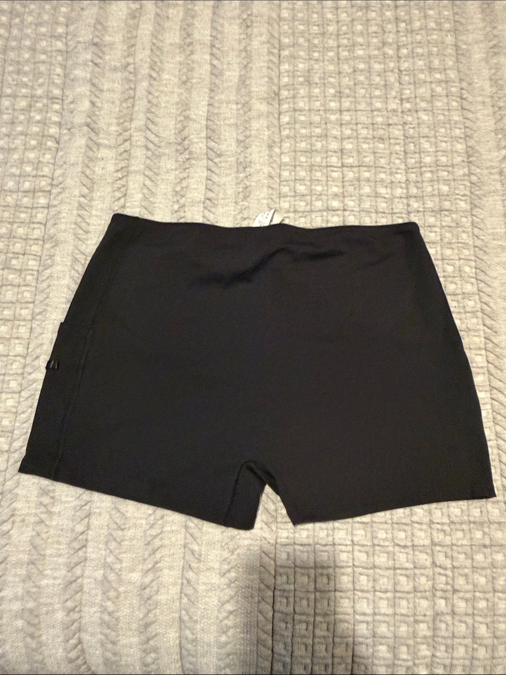 HALARA Black Sleeveless Golf or Tennis Dress with White Trim - Picture 4 of 5